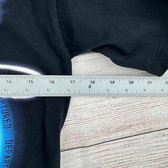 Vintage Y2K Journey 30 Year Anniversary Logo T-Shirt Adult Small Black Anvil - Picture 8 of 9